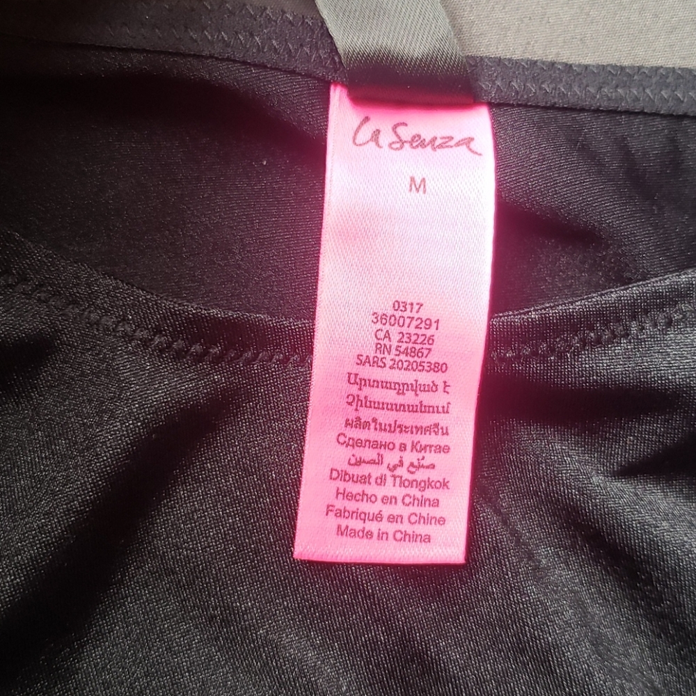 LA Senza black cutout bodysuit or swimsuit - Picture 5 of 8